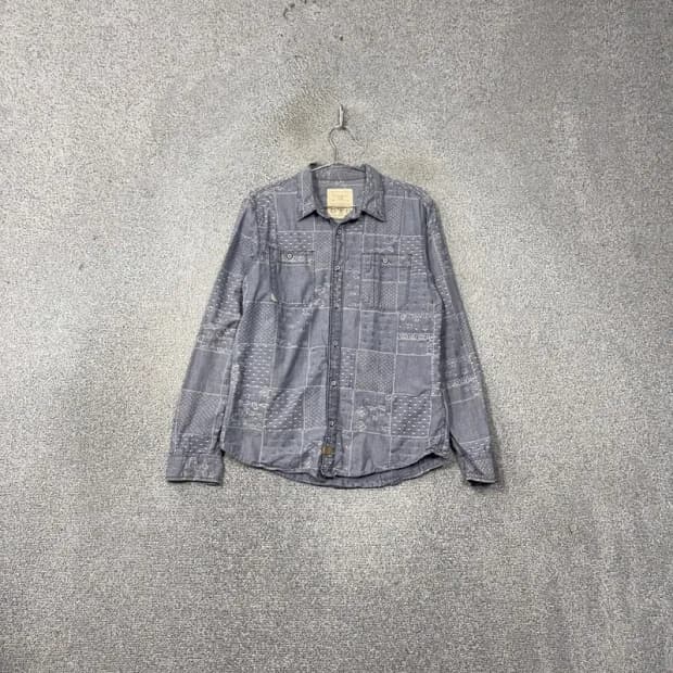 버커루 빈티지 패턴 셔츠 XL