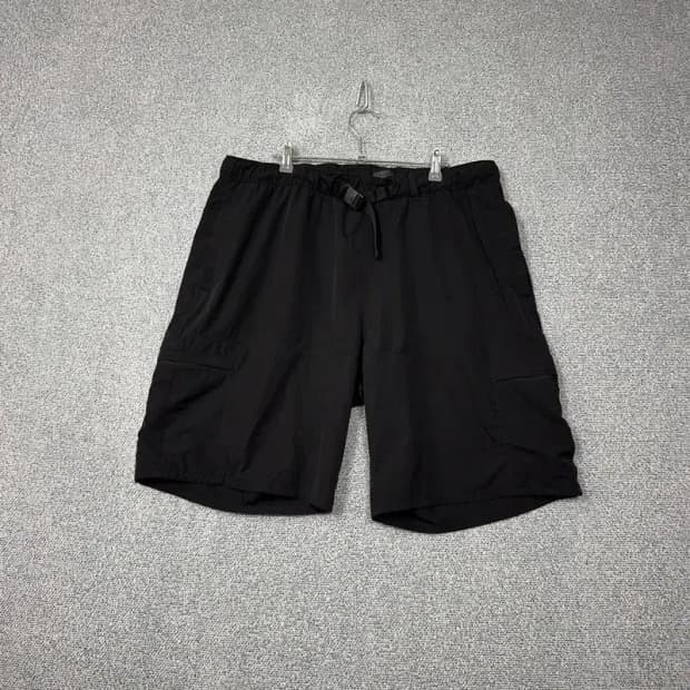에이치엔앰 블랙 벨티드 반바지 XL