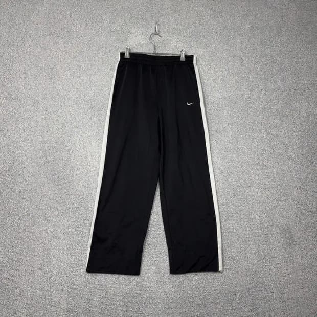 나이키 블랙 로고 사이드라인 트레이닝 팬츠 XL
