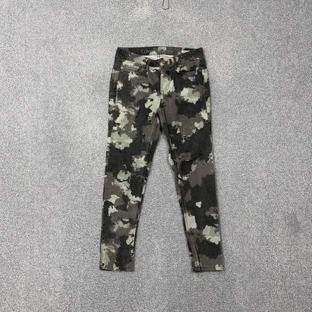 캘빈클라인 빈티지 밀리터리 패턴 팬츠 29