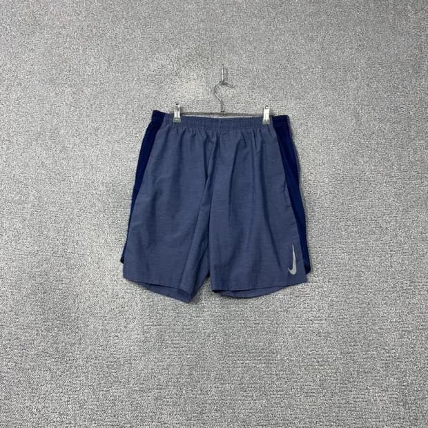 나이키 네이비 로고 기능성 반바지 XL