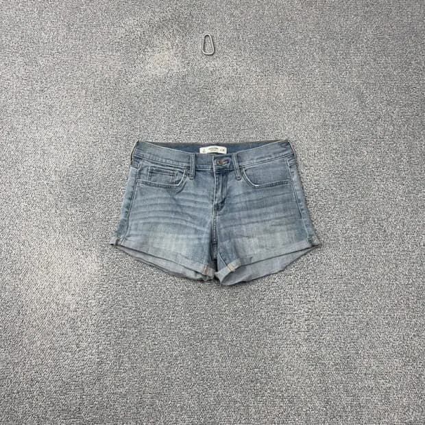 아베크롬비 라이트 블루 데님 반바지 25