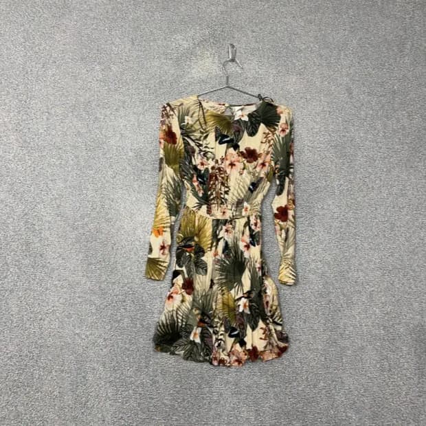 에이치엔앰 플라워 패턴 원피스 155-84