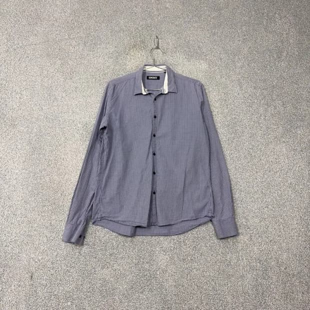 DKNY 스트라이프 네이비 셔츠 M