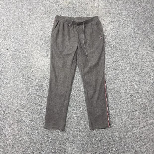 휠라 그레이 로고 트레이닝 팬츠 95