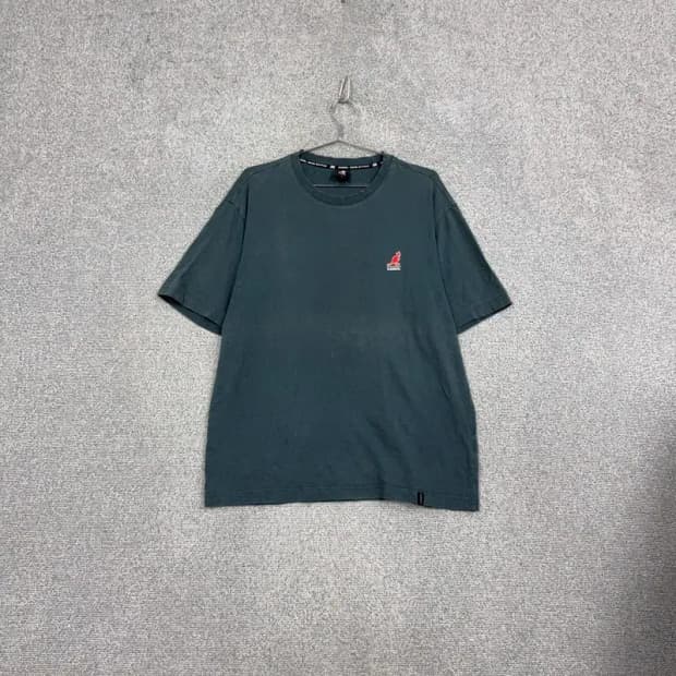 캉골 캐주얼 로고 반팔 티 L