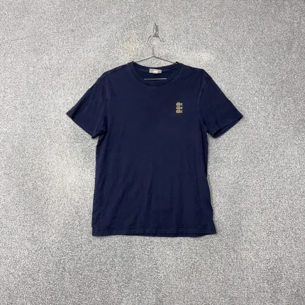 라코스테 네이비 심플 로고 반팔 티 95