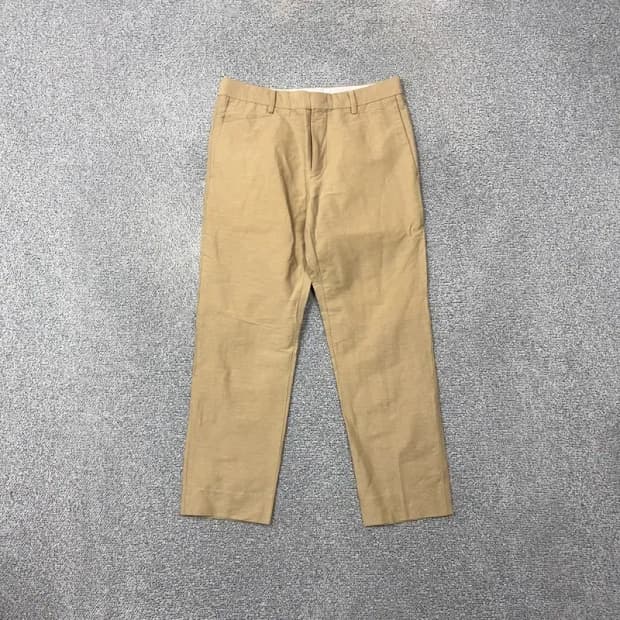 클럽모나코 베이지 린넨 바지 W30