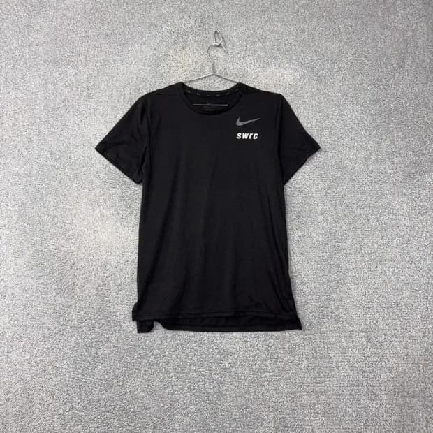 나이키 블랙 프린팅 반팔 티 S