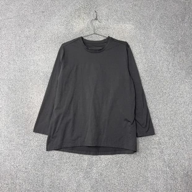 안다르 그레이 기능성 긴팔 티 M