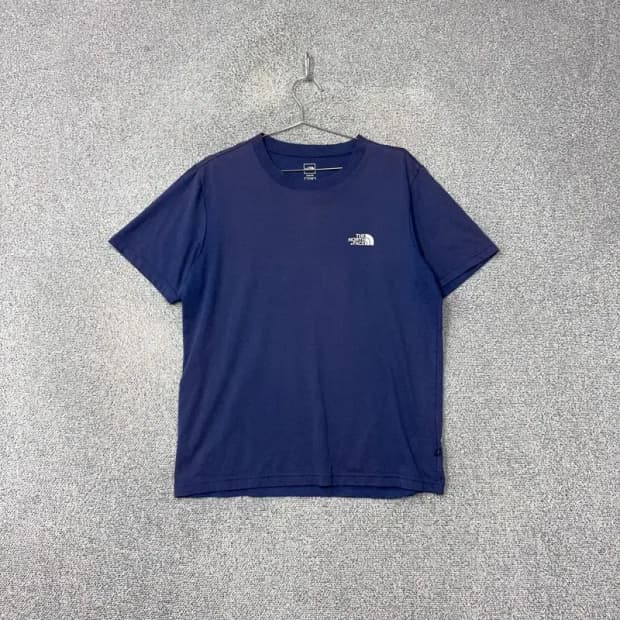 노스페이스 네이비 운동 기능성 반팔 티 XL/105