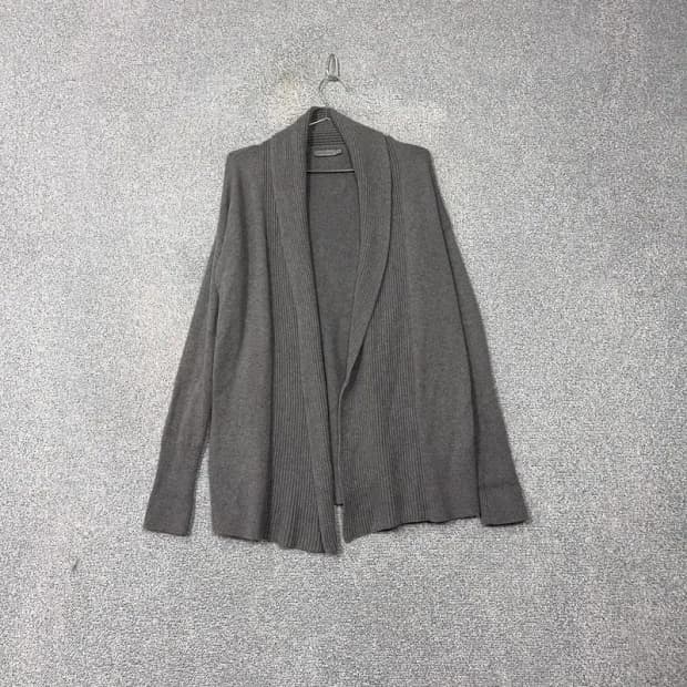 캘빈클라인 여성 그레이 롱 가디건 XS