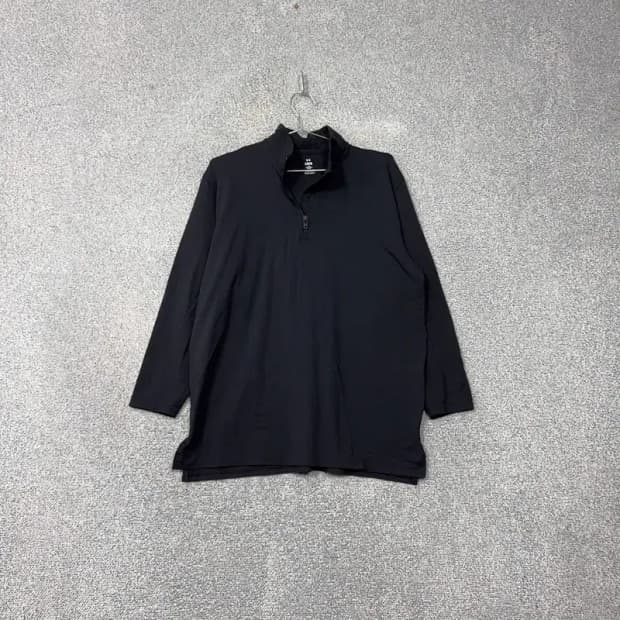 언더아머 기능성 남성 블랙 긴팔 티 L