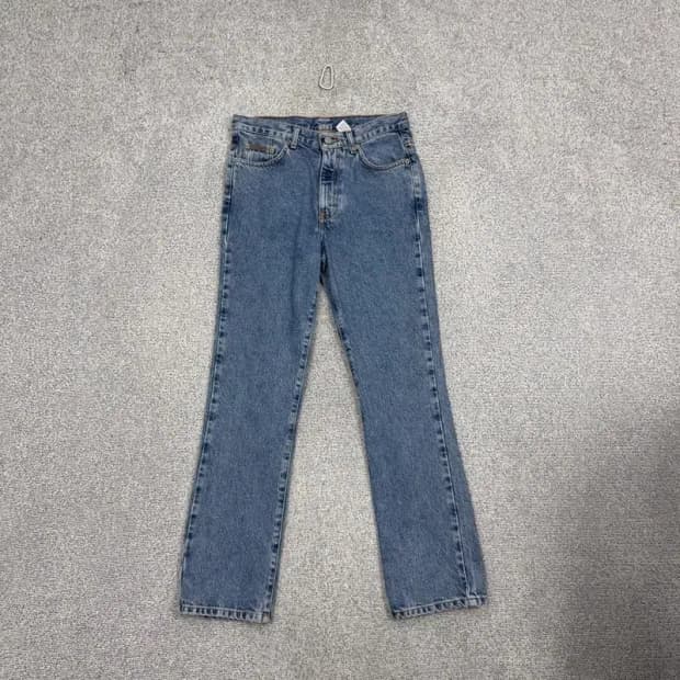 캘빈클라인 여성 연청 캐주얼 데님팬츠 30