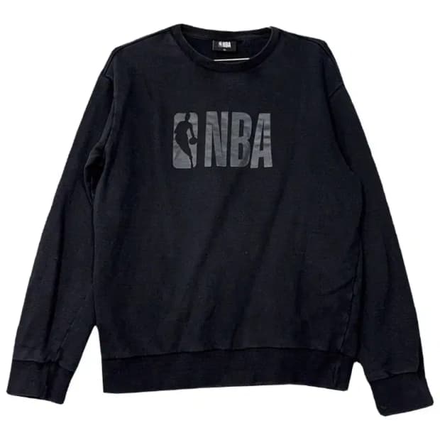 엔비에이 프린팅 네이비 맨투맨 XL