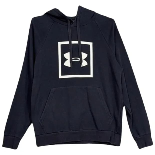 언더아머 프린팅 네이비 후드티 MD/M/M