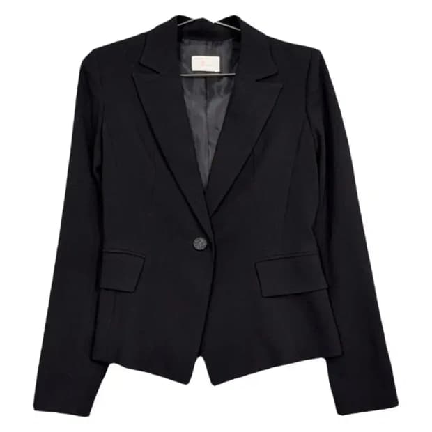 지고트 원버튼 블랙 블레이저 82-86-150