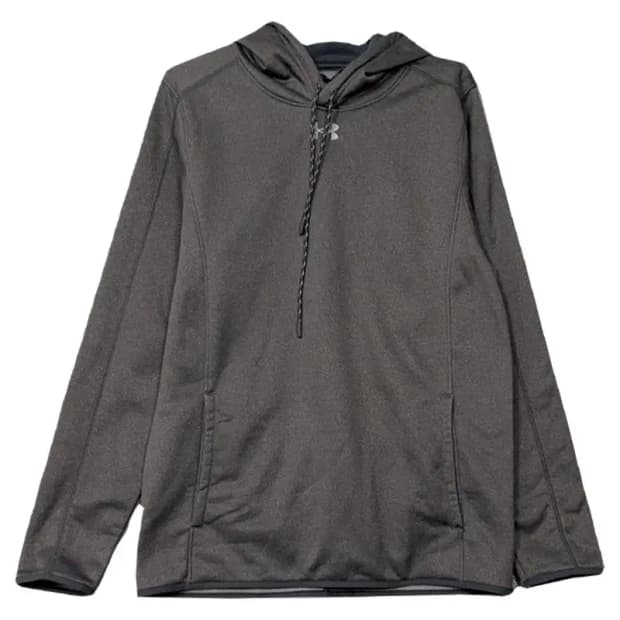 언더아머 그레이 로고 기능성 후드티 SM/P/CH