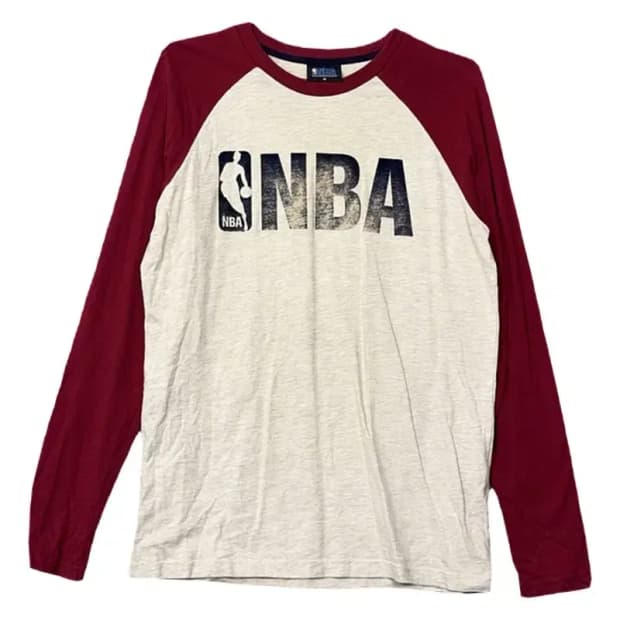 엔비에이 나그랑 프린팅 로고 긴팔 티 M