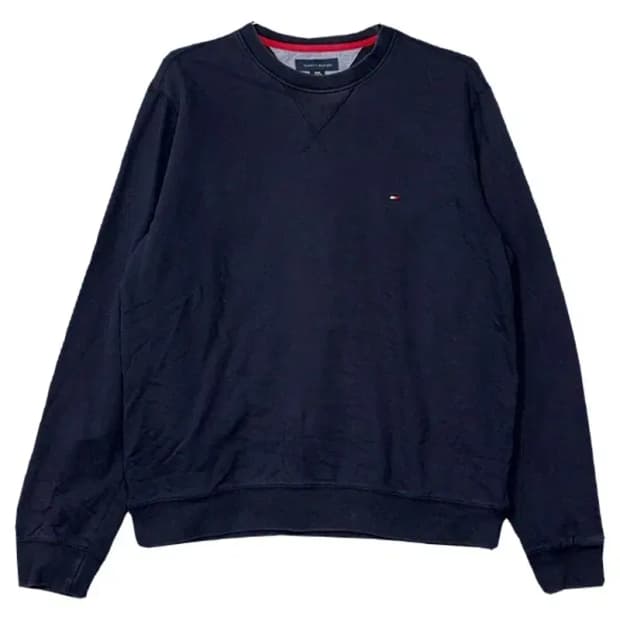 타미힐피거 네이비 로고 캐주얼 맨투맨 M/M