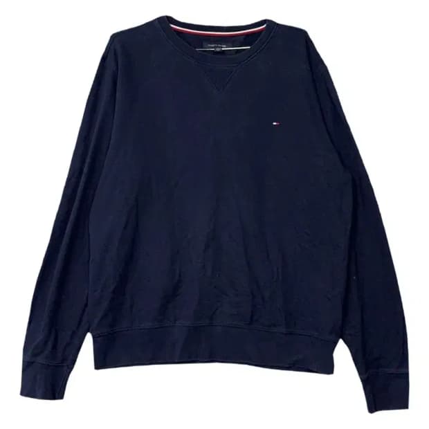 타미힐피거 네이비 로고 캐주얼 맨투맨 XL TG/XG