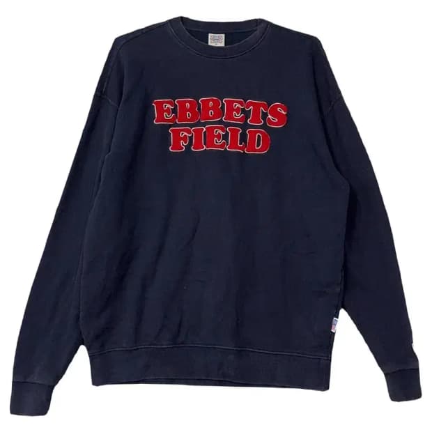 이벳필드 캐주얼 스웻셔츠 네이비 맨투맨 M