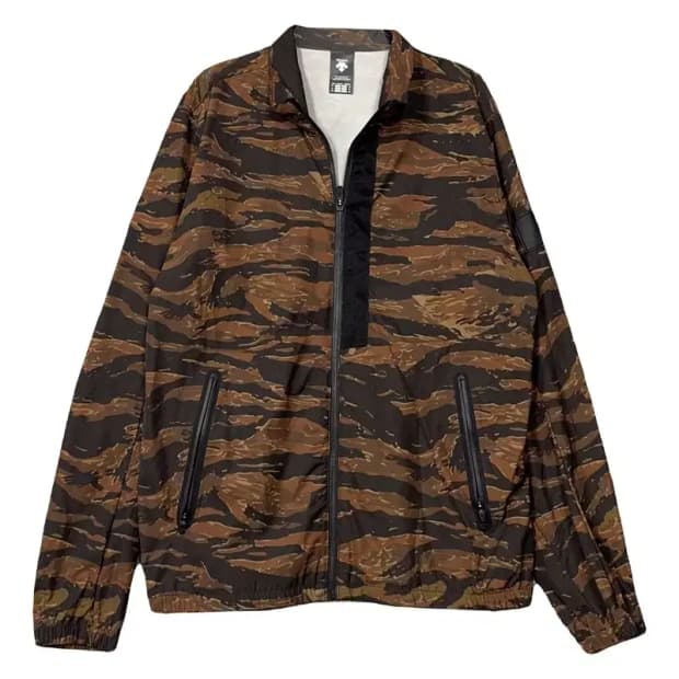 데상트 기능성 밀리터리 브라운 바람막이 100