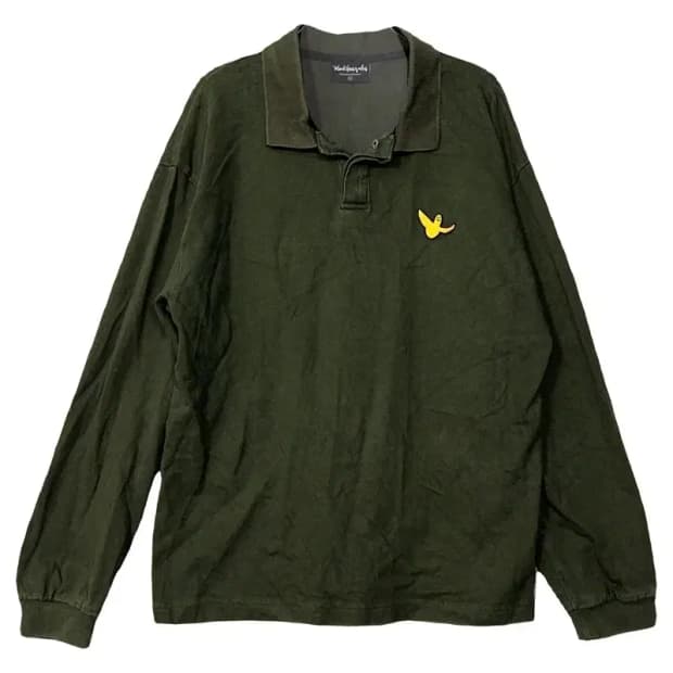 마크 곤잘레스 자수 로고 카키 카라티 S