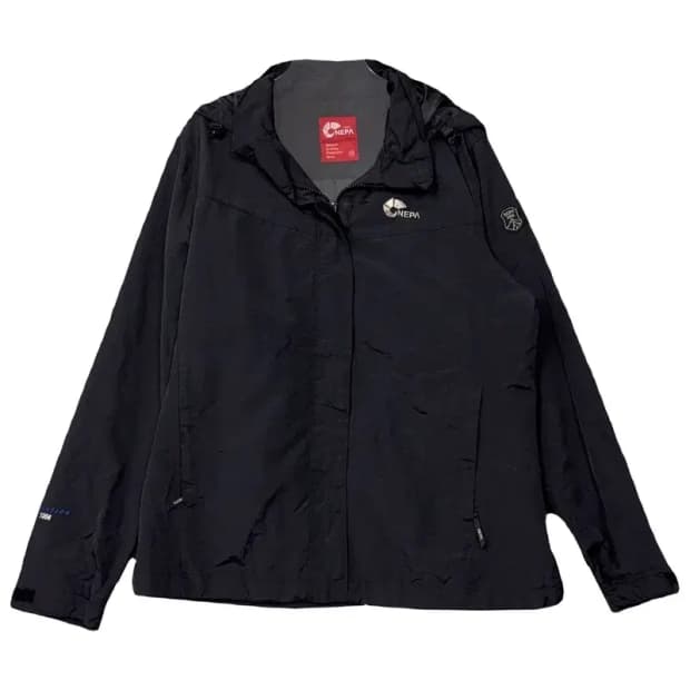 네파 블랙 로고 등산 기능성 바람막이 95