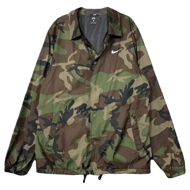 나이키 SB 밀리터리 카키 바람막이 L