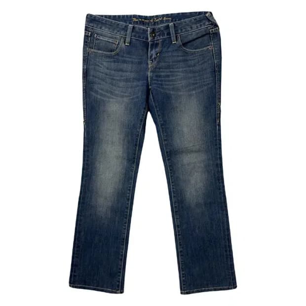 리바이스 워싱 일자핏 청바지 W28 L32