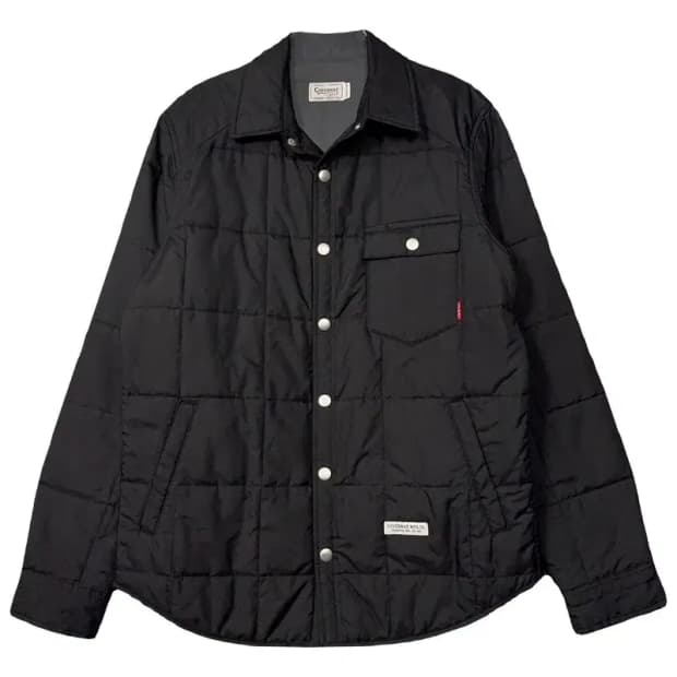 커버낫 블랙 경량 점퍼 자켓 MEDIUM