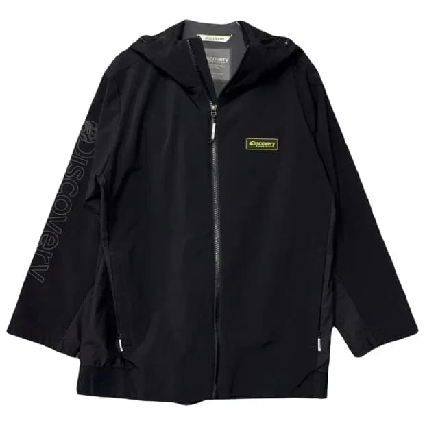디스커버리 블랙 로고 기능성 바람막이 95