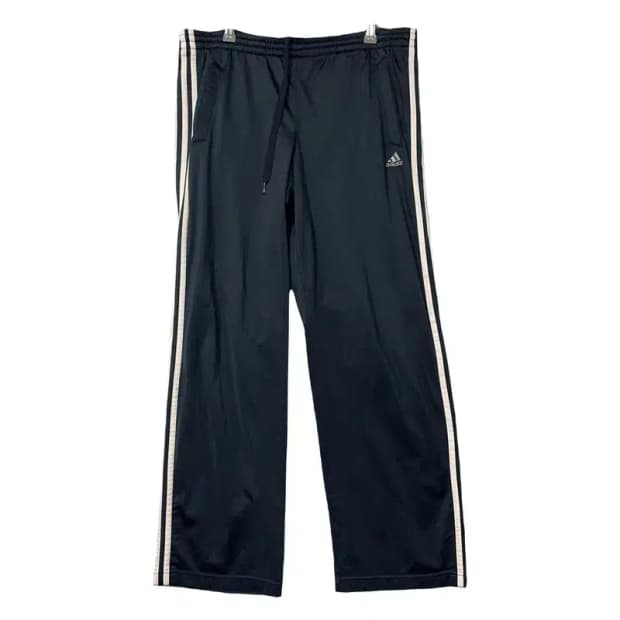 아디다스 네이비 삼선 운동바지 105