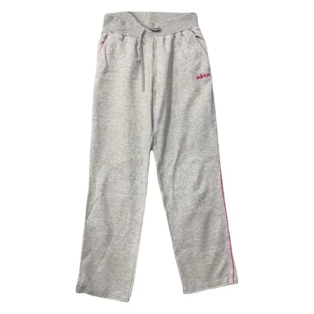 아디다스 라이트 그레이 스펠 로고 밴딩 트레이닝 팬츠75