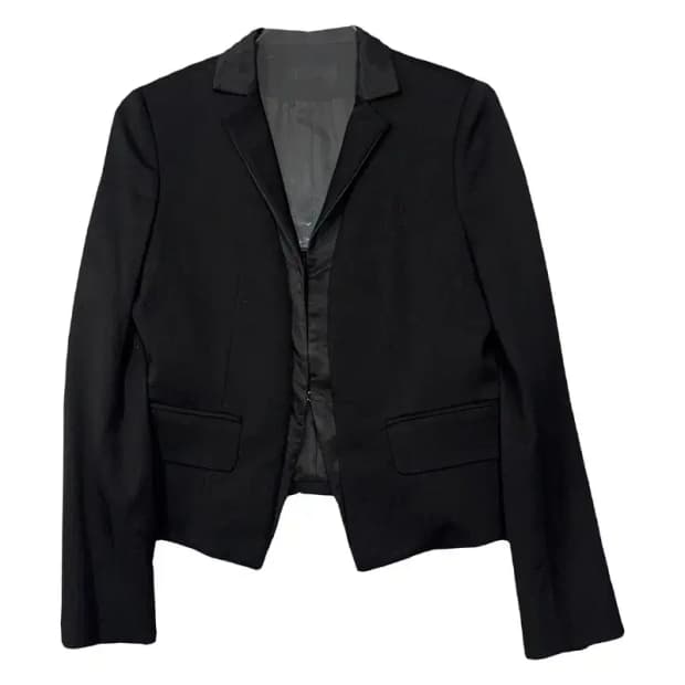 시스템 블랙 여성 정장 블레이저 82-94-160
