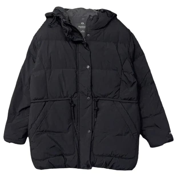 캘빈클라인 블랙 구스다운 캐주얼 패딩 S/P