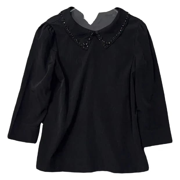 에잇세컨즈 블랙 여성 블라우스 S