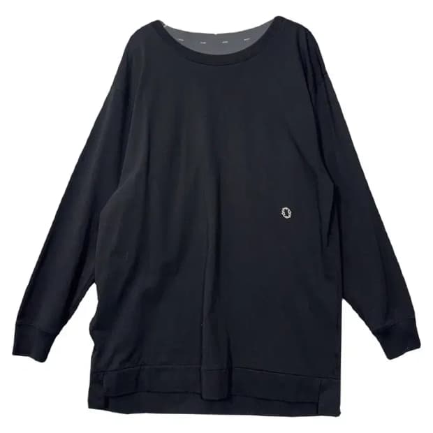 안다르 블랙 원피스 맨투맨 F