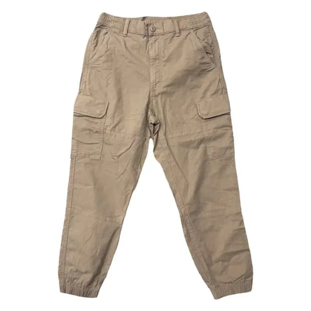 유니클로 베이지 카고 조거팬츠 S