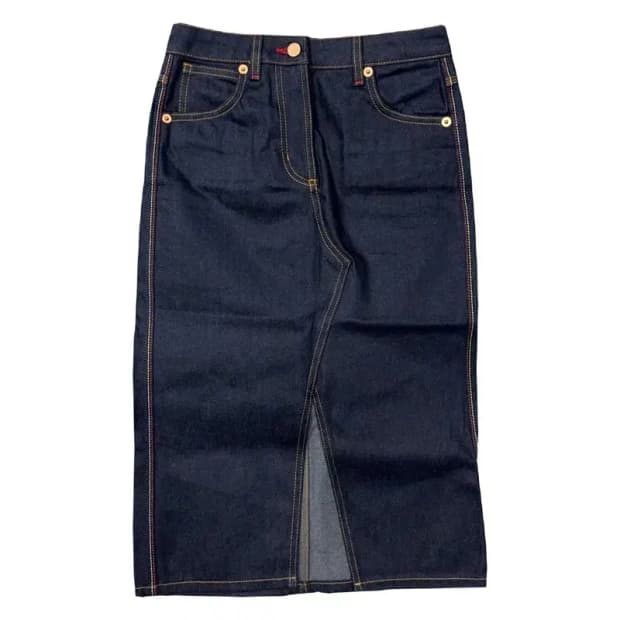 타미힐피거 진청 데님 스커트 2