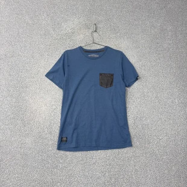 버커루 레더 포켓 반팔티 S