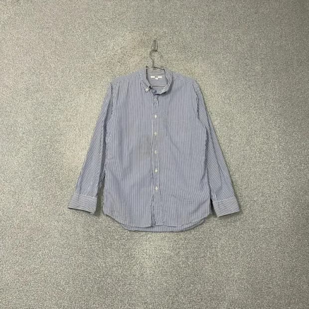 유니클로 스트라이프 캐주얼 셔츠 L