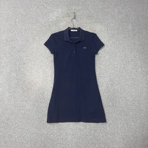 라코스테 네이비 카라 원피스 95