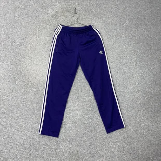 아디다스 파이어버드 퍼플 트랙팬츠 M