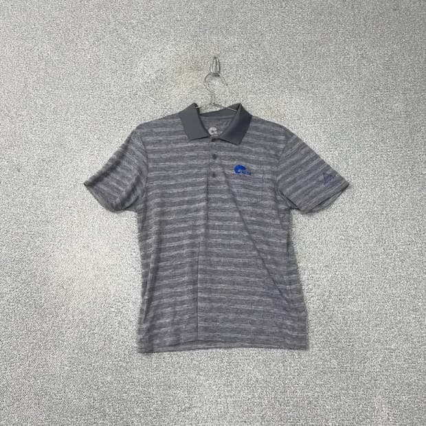 네파 로고 스트라이프 반팔 카라티 95