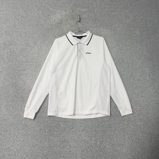 아식스 로고 기능성 긴팔 카라티 105