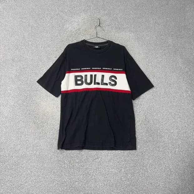 NBA 시카고불스 로고 반팔티 XL