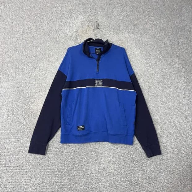 그루브라임 반집업 빈티지 맨투맨 M