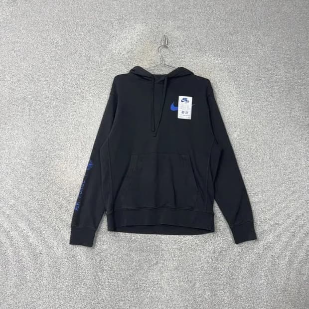 나이키 에어 빈티지 로고 오버핏 후드티 M